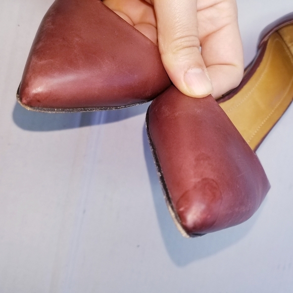 IRO | Burgundy Leather‎ Heel size 39 - Picture 3 of 8